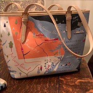 Spartina bag with matching wallet